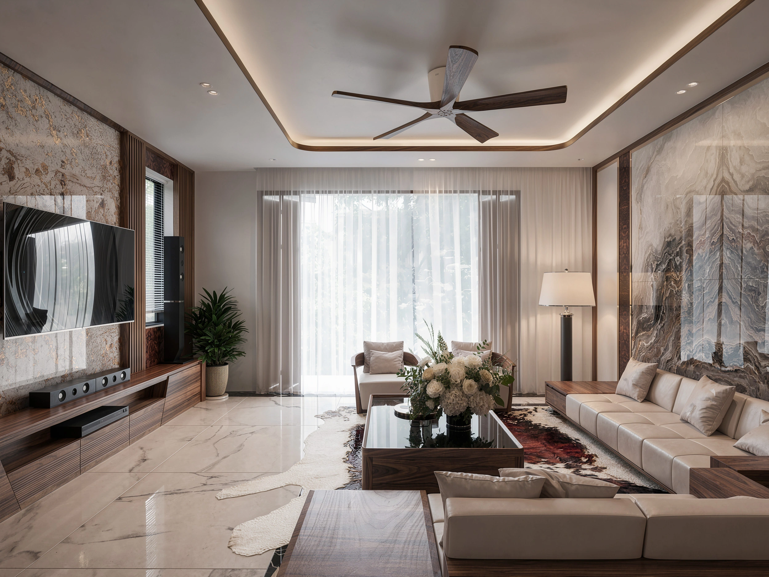 Fluxhome chuyên thiết kế và thi công trọn gói nội thất nhà phố hiện đại uy tín chuyên nghiệp
